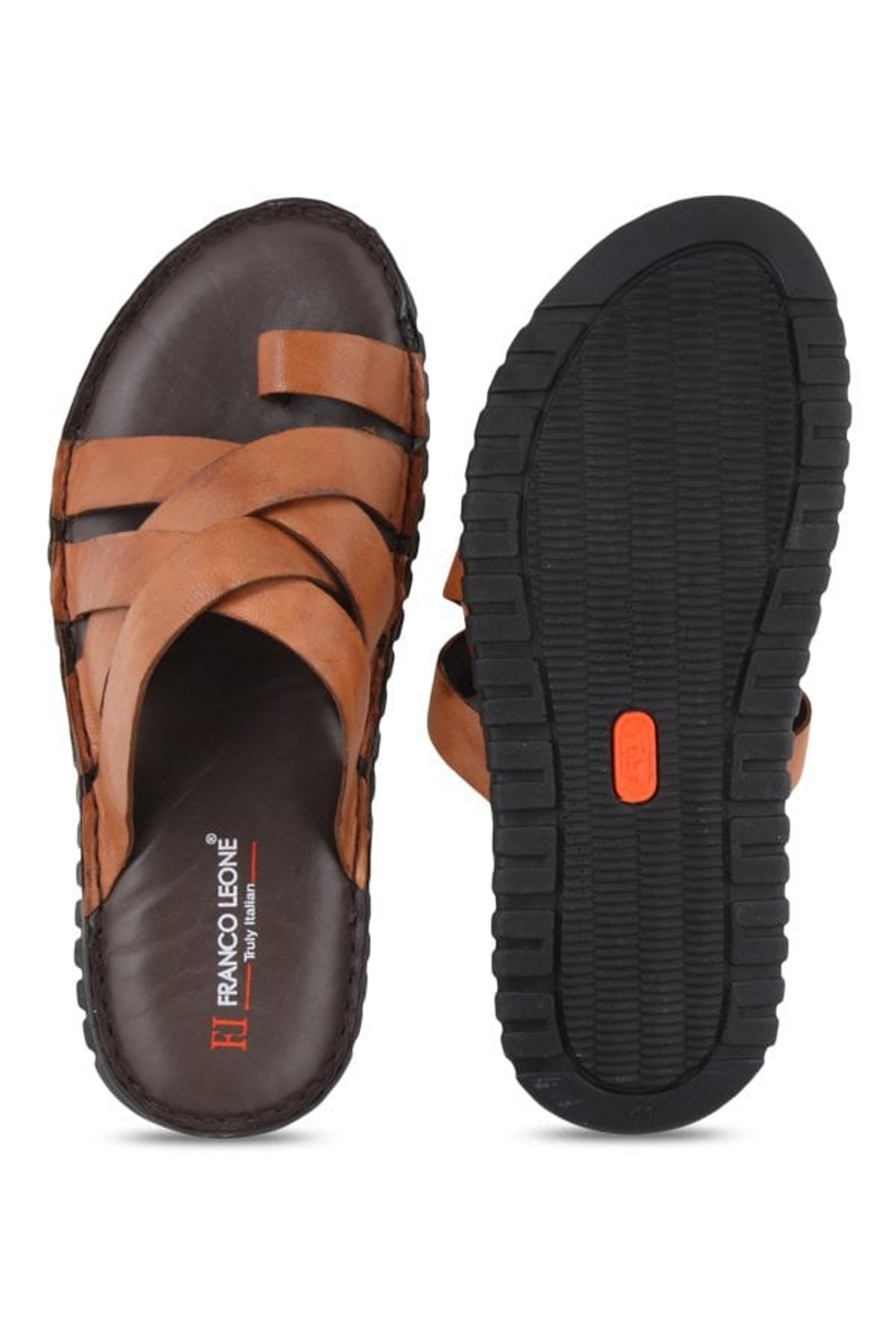 Buy Franco Leone Sandals For Men ( Tan ) Online at Low Prices in India -  Paytmmall.com