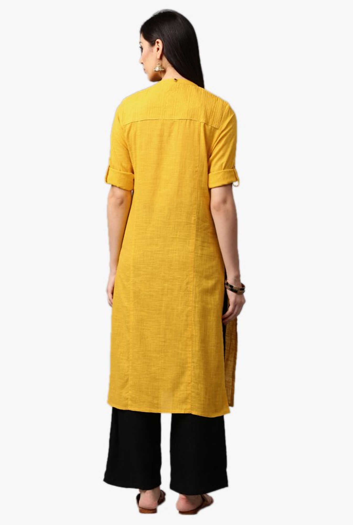 Buy LIGHT DAISY PRESENT YELLOW KURTI FOR WOMEN Online at Best Prices in  India  JioMart