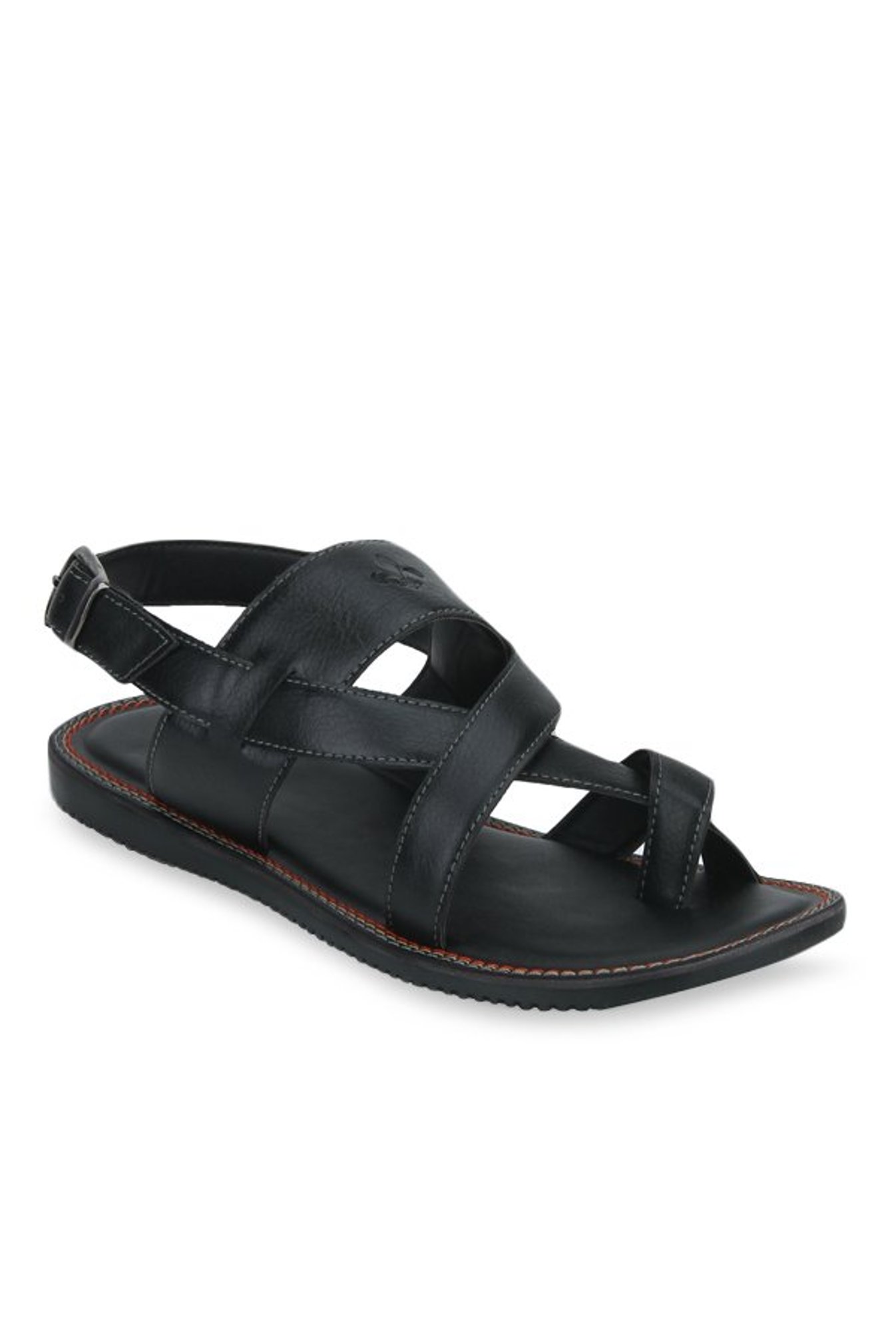 Bond Street by (Red Tape) Men's Black Sandals-6UK/India(40)(RSP0261) :  Amazon.in: Fashion