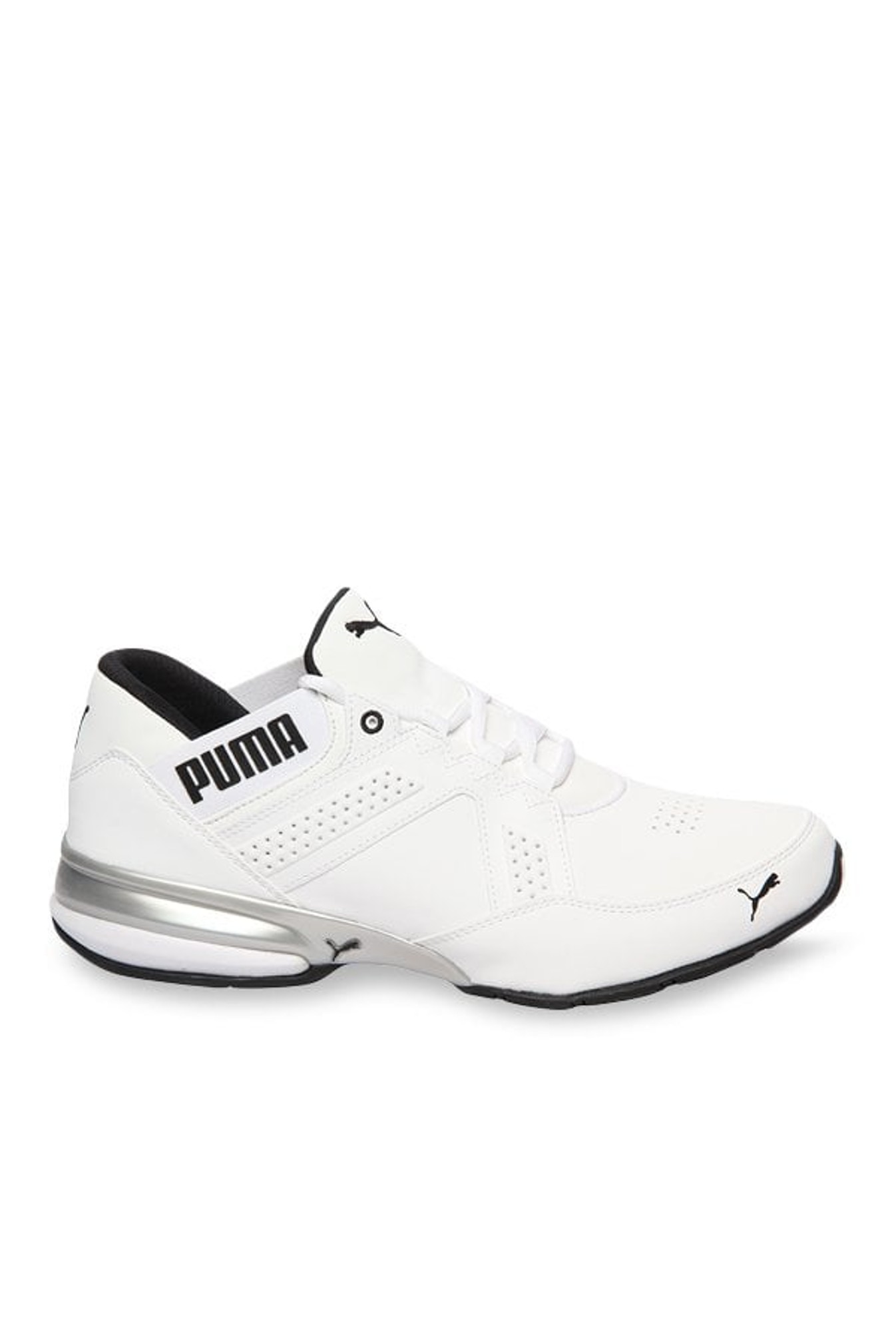puma enzin white running shoes