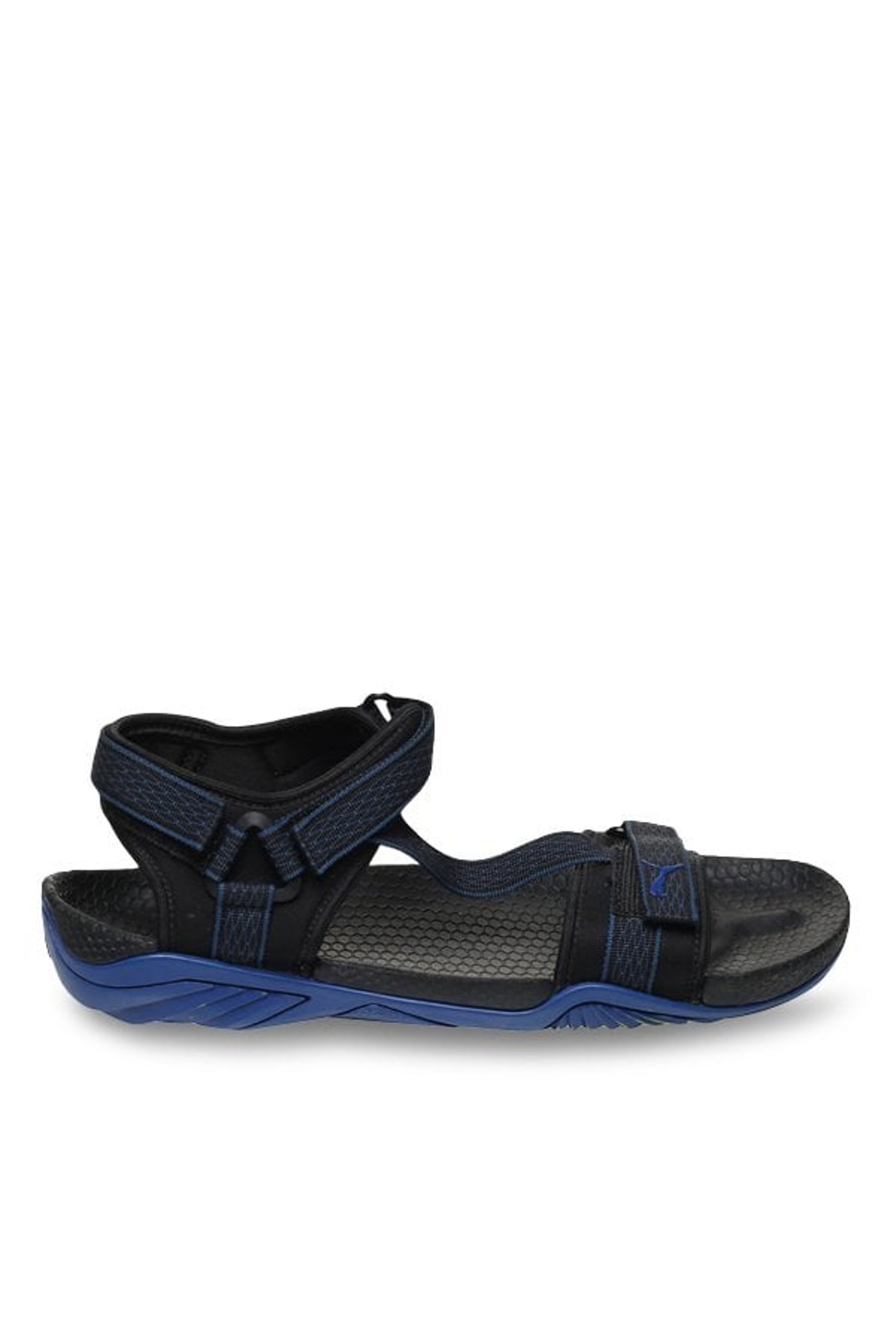 puma blue floater sandals