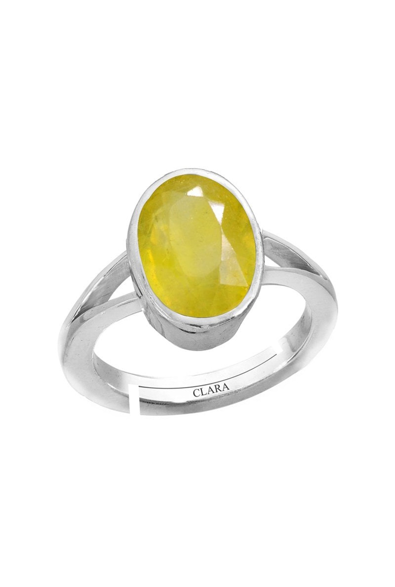 Natural Yellowsapphire/pukhraj Gemstone Astrologcal Ring 925 Strling Silver  Handemade Ring for Unisex - Etsy