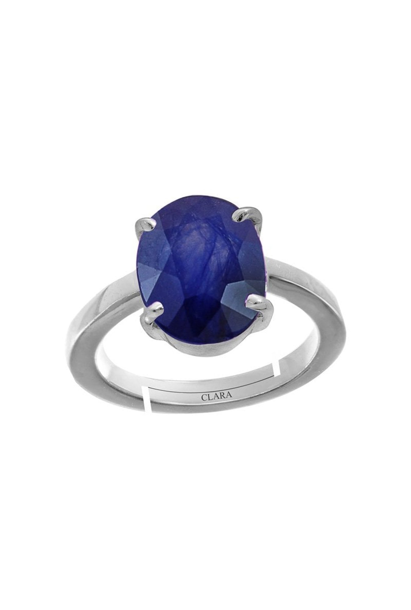 Buy Blue Sapphire Natural Certified Dark Blue Sapphire/neelam 4.00-11.00ct  Astrology Purpose Ring in Solid Sterling Silver 925 Gift for Lover Online  in India - Etsy