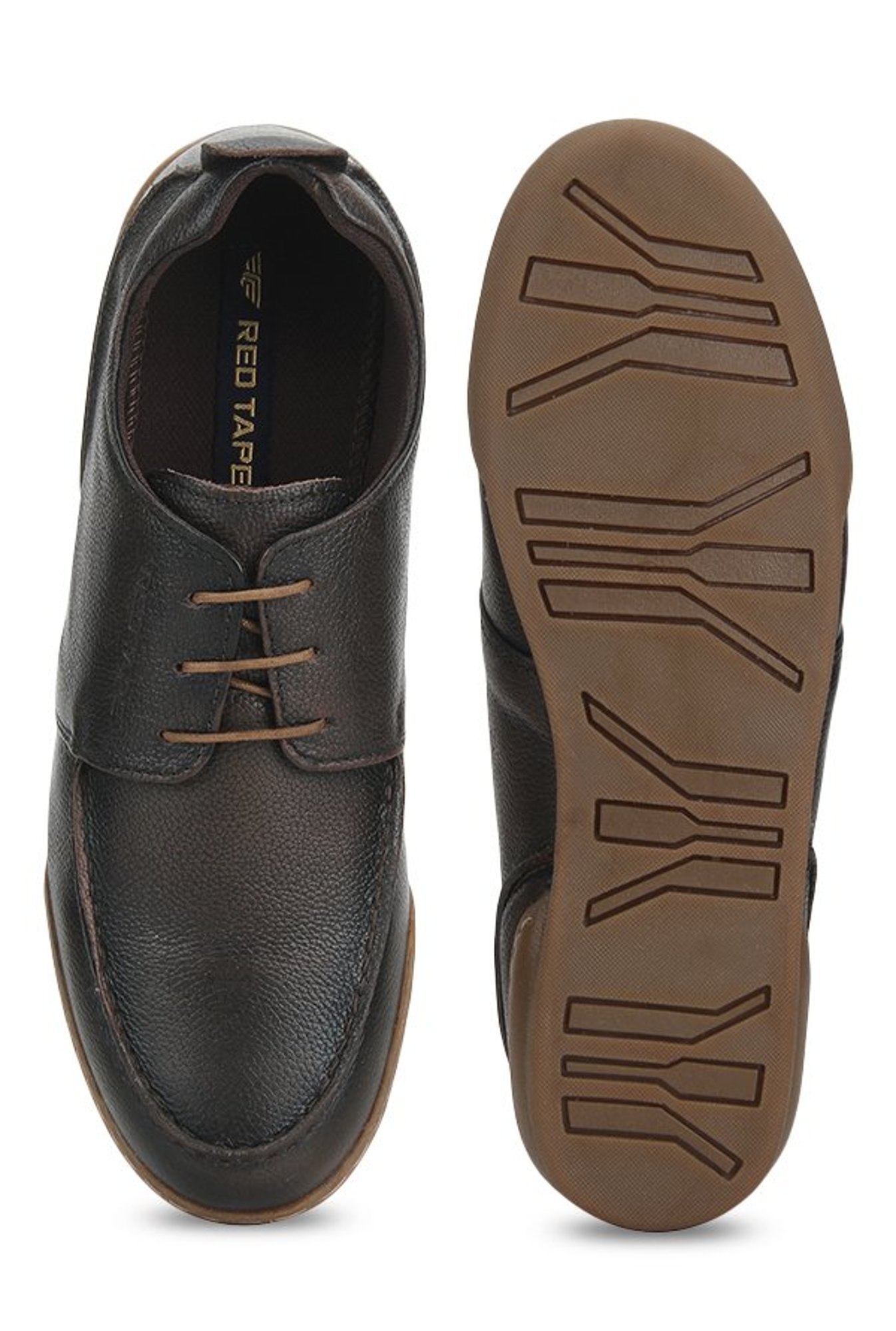 Buy Red Tape Cocoa Brown Derby Shoes 