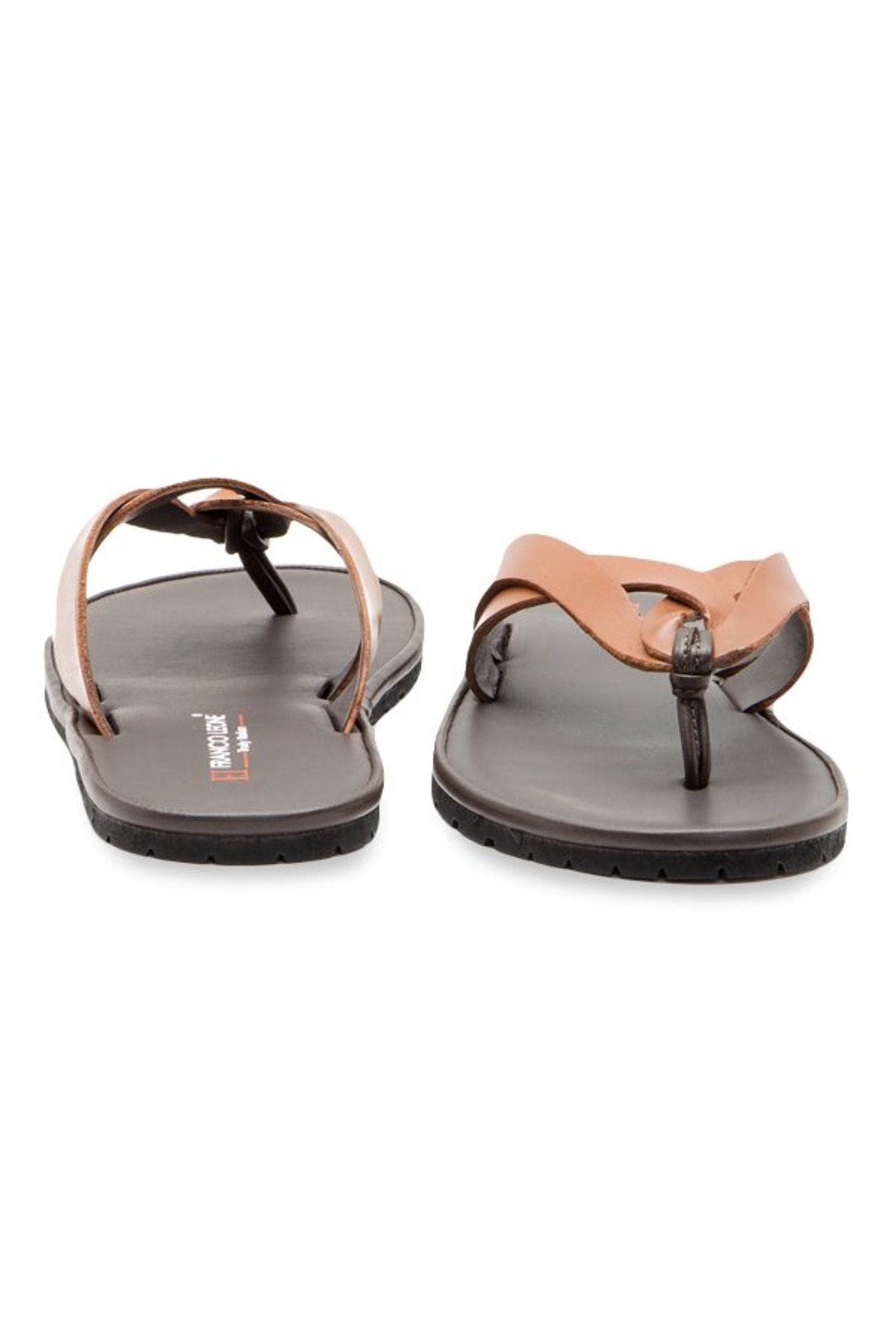 franco leone leather chappals