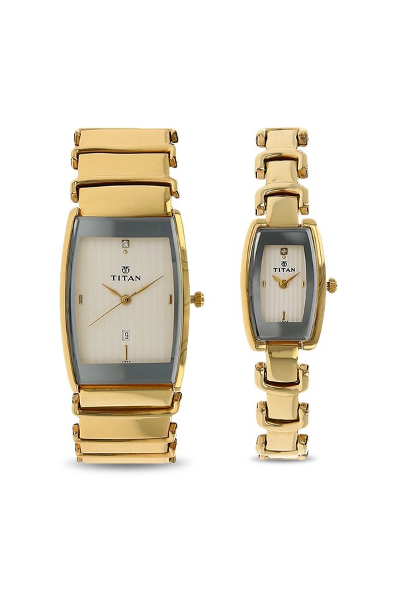 Couple watch best sale price titan