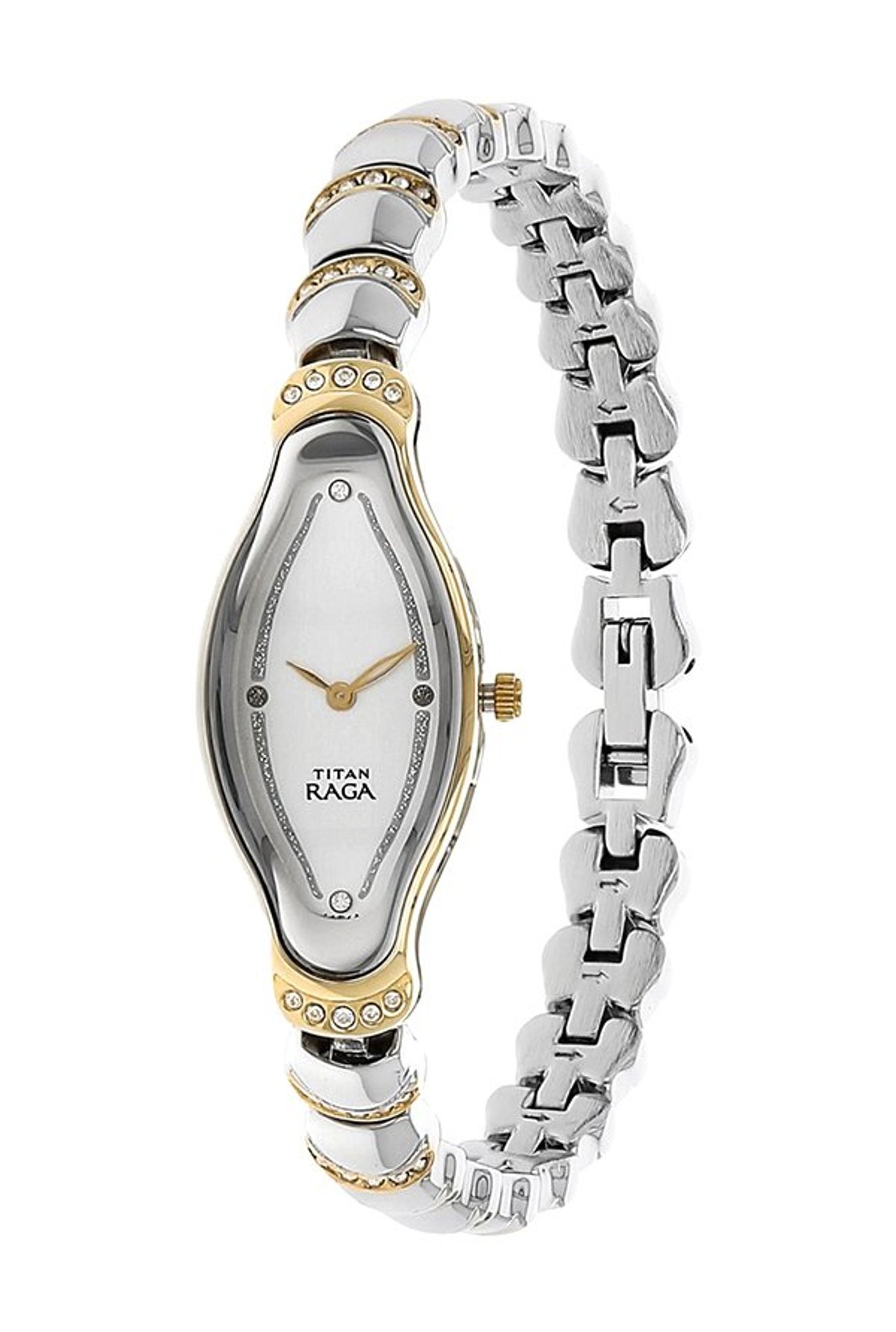 Buy Titan Raga Women Peach Coloured Mother Of Pearl Analogue Watch 2540WM05  - Watches for Women 1604179 | Myntra