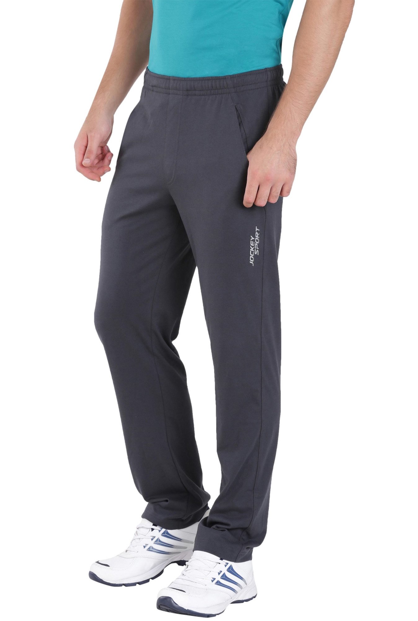 Buy Jockey Graphite Mid Rise Track Pants SP27 for Men Online Tata CLiQ