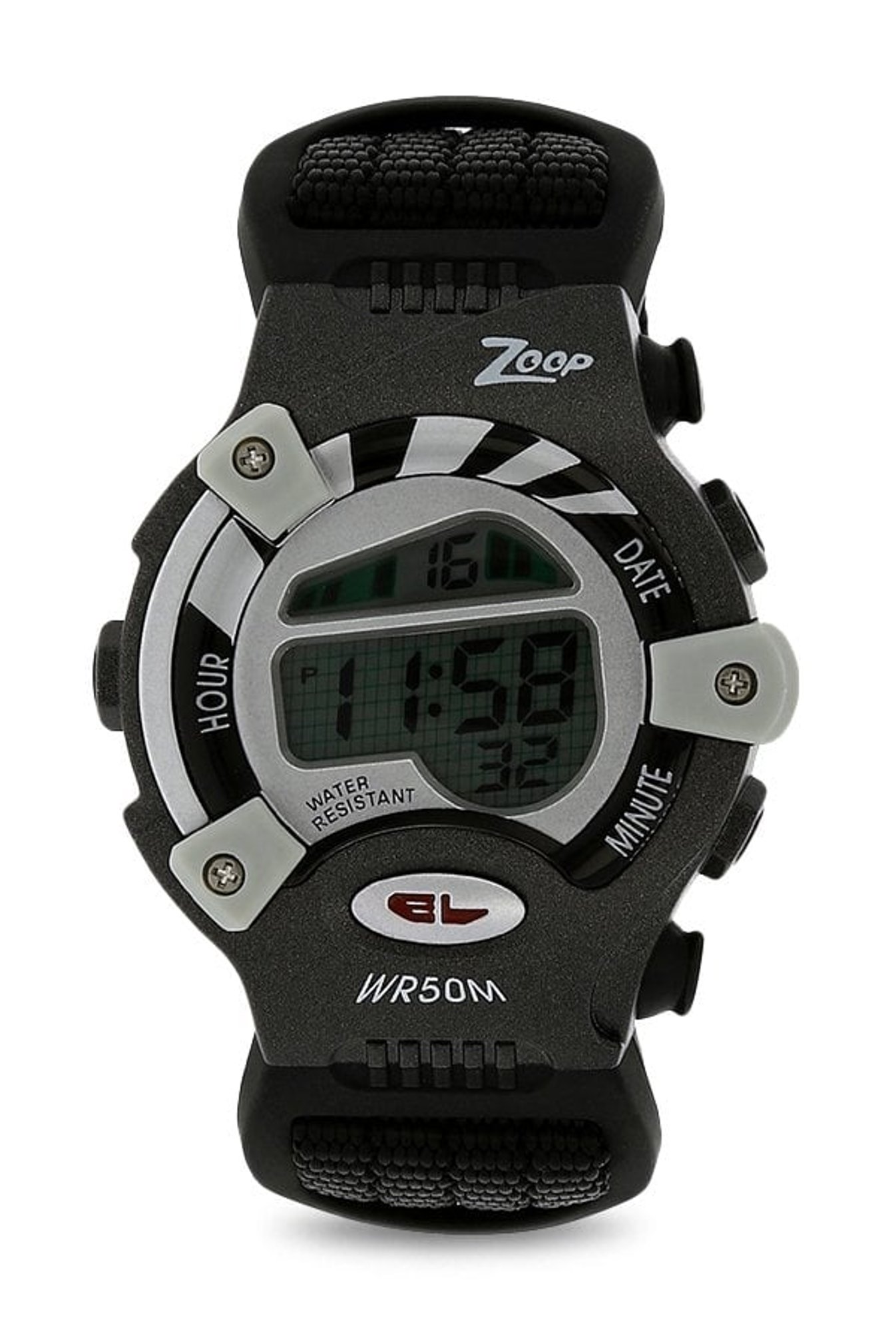 how to set alarm in zoop digital watch