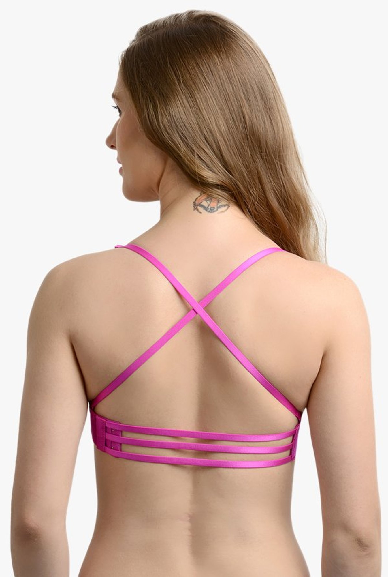 Buy Da Intimo Neon Green One Shoulder Bralette for Women Online @ Tata CLiQ