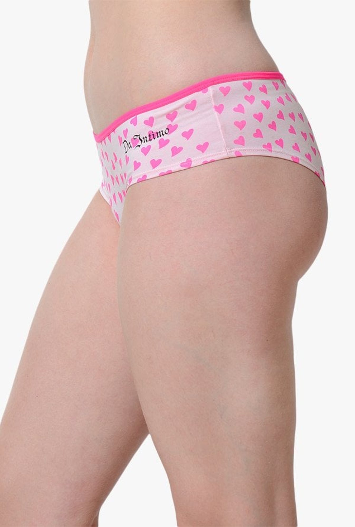 Buy Da Intimo Purple & Pink Hipster Panty (Pack Of 2) for Women