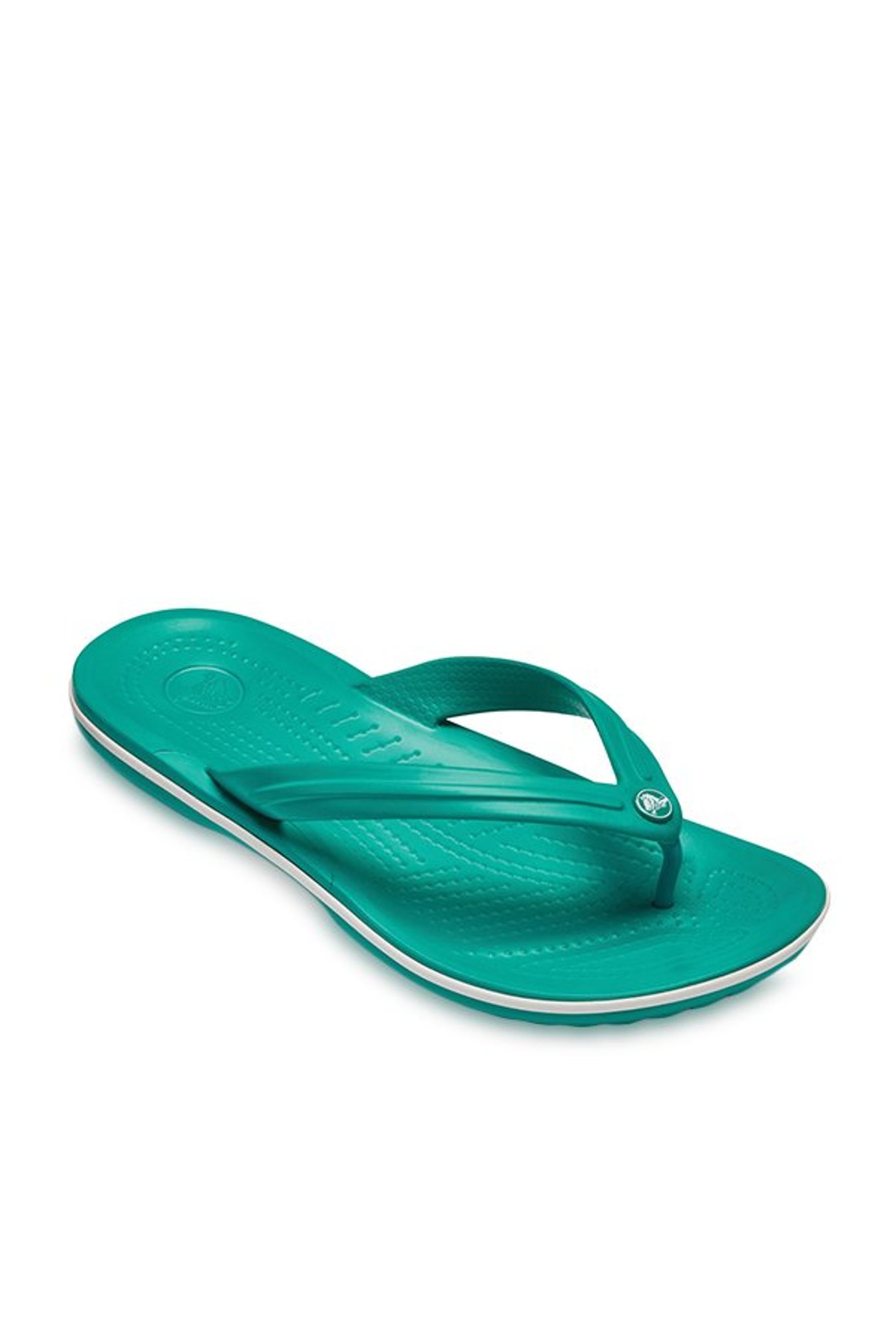 tropical teal crocs