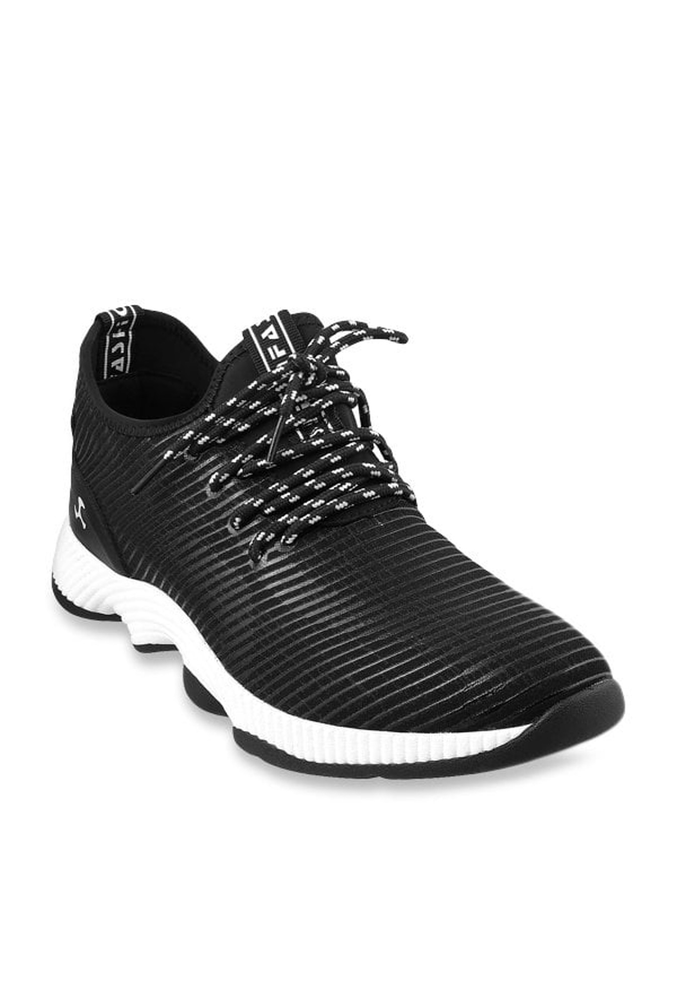 Buy Mochi Black Running Shoes for Men 