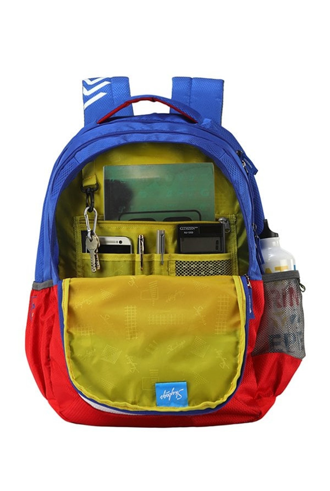 Buy Skybags Bingo Plus 04 Red White Printed Polyester Backpack Online At Best Price Tata CLiQ