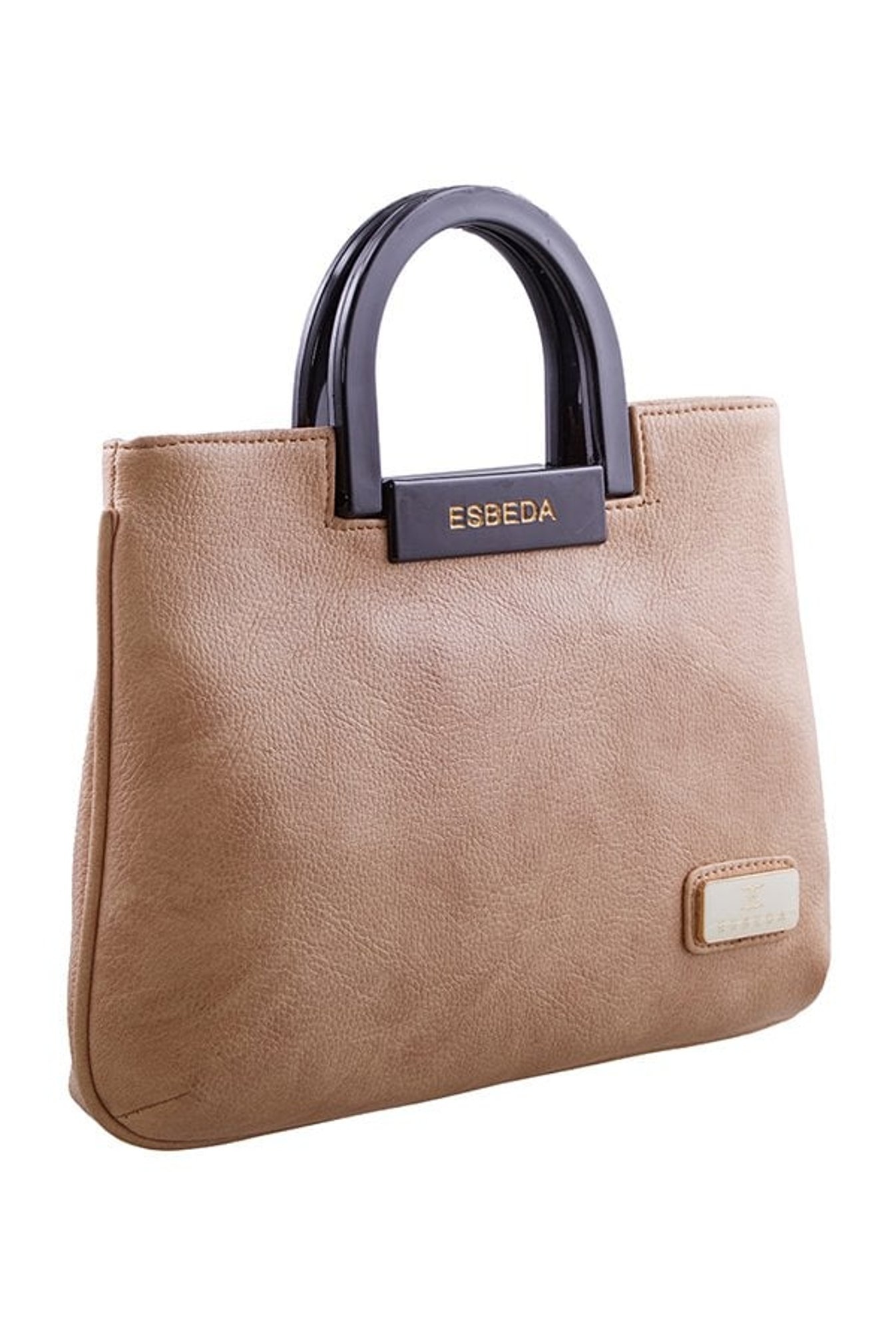 ESBEDA Beige Color Solid Pattern Top Handle handbag For Women