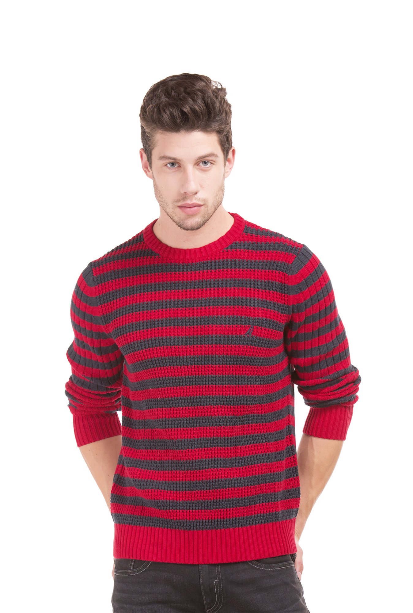 red nautica sweater