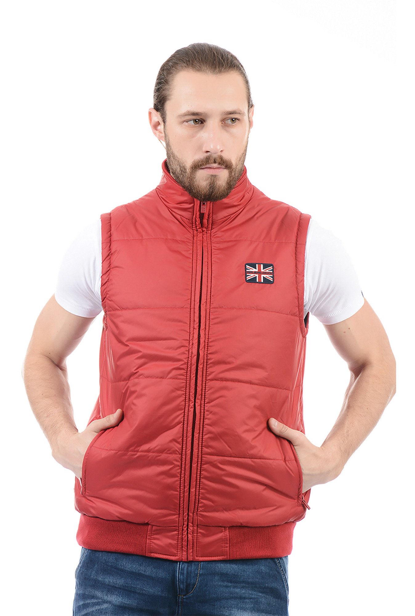 pepe jeans red jacket