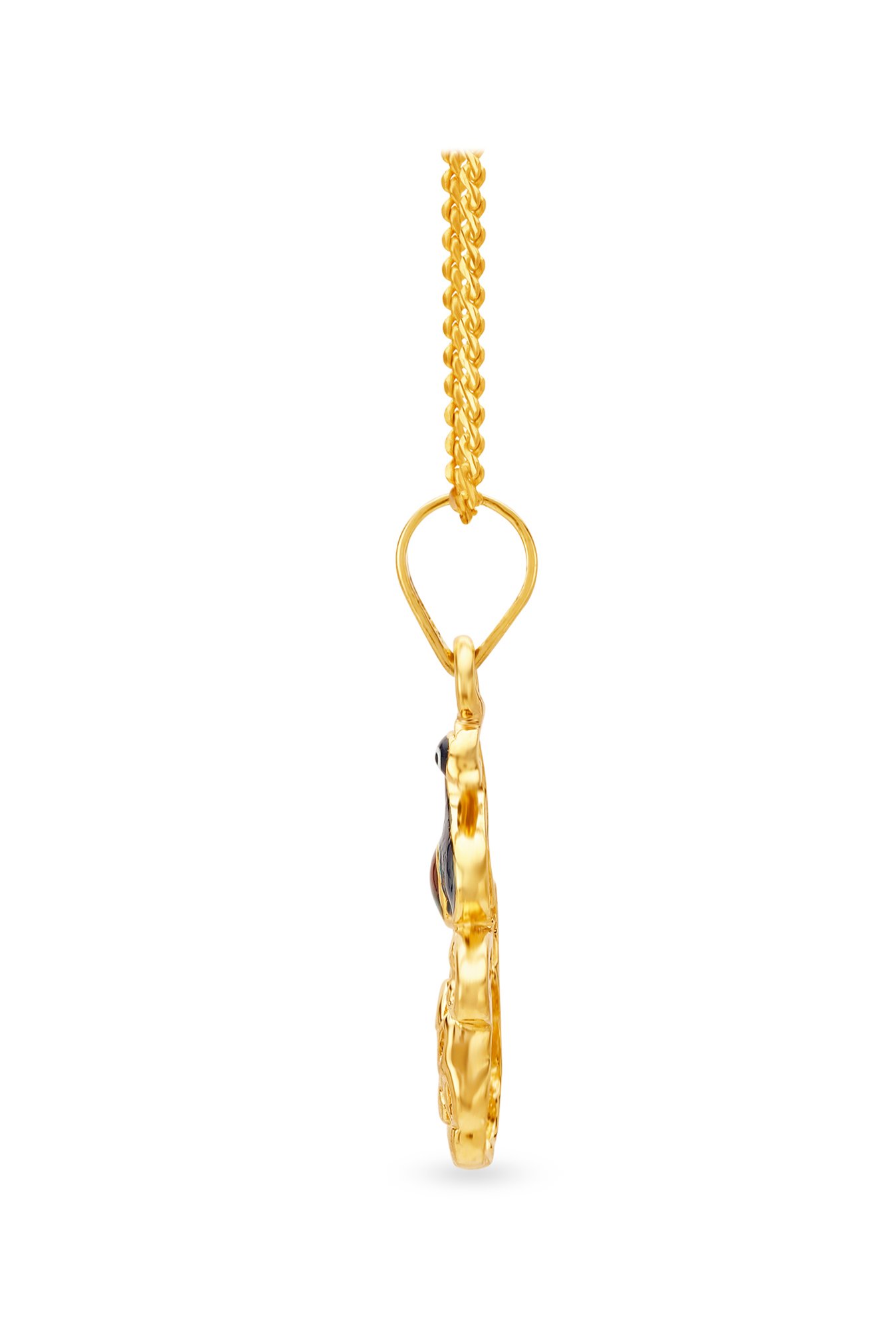 Buy Tanishq Peacock 22k Gold Pendant 