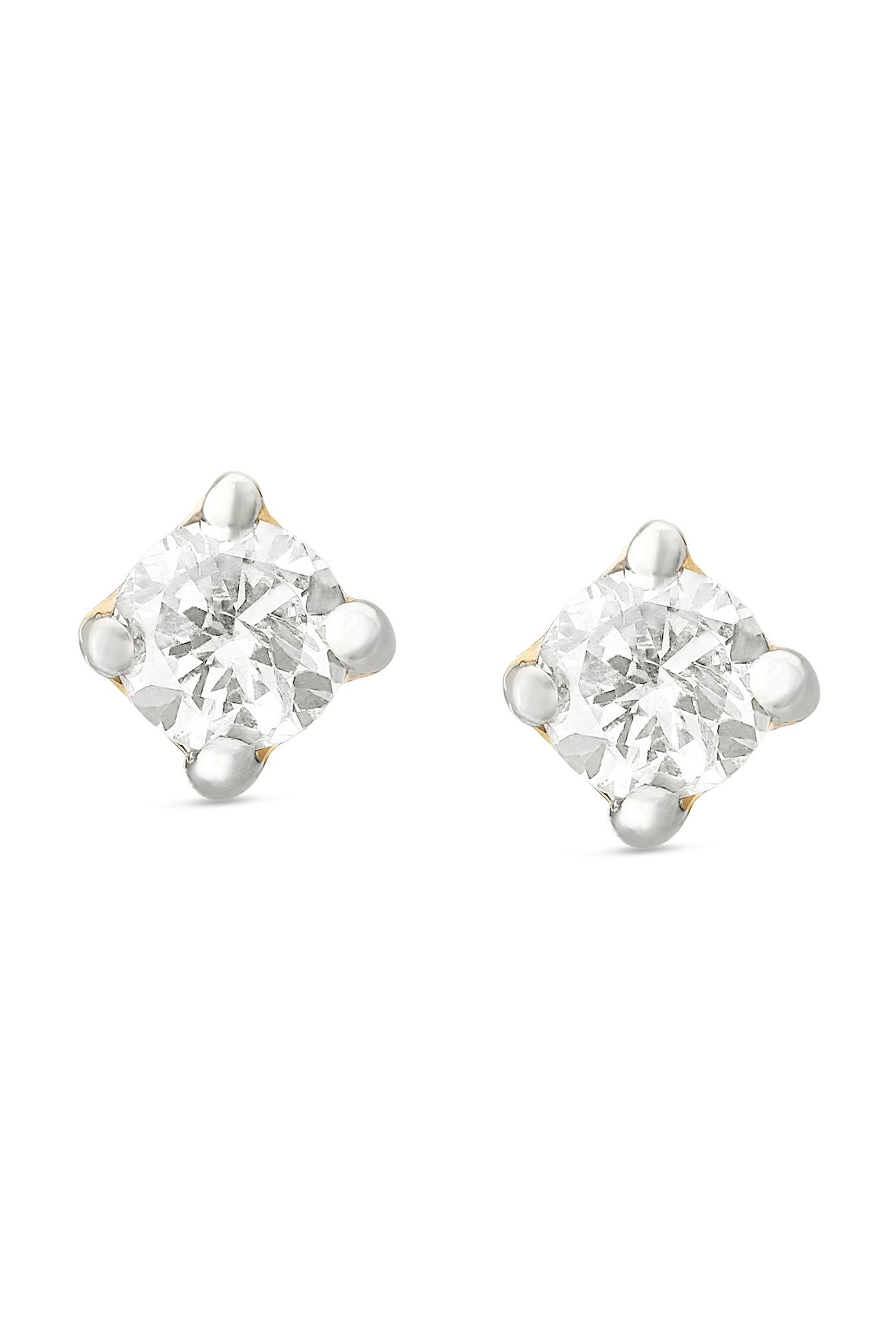 Buy Tanishq 18k Gold Diamond Earrings Online At Best Price