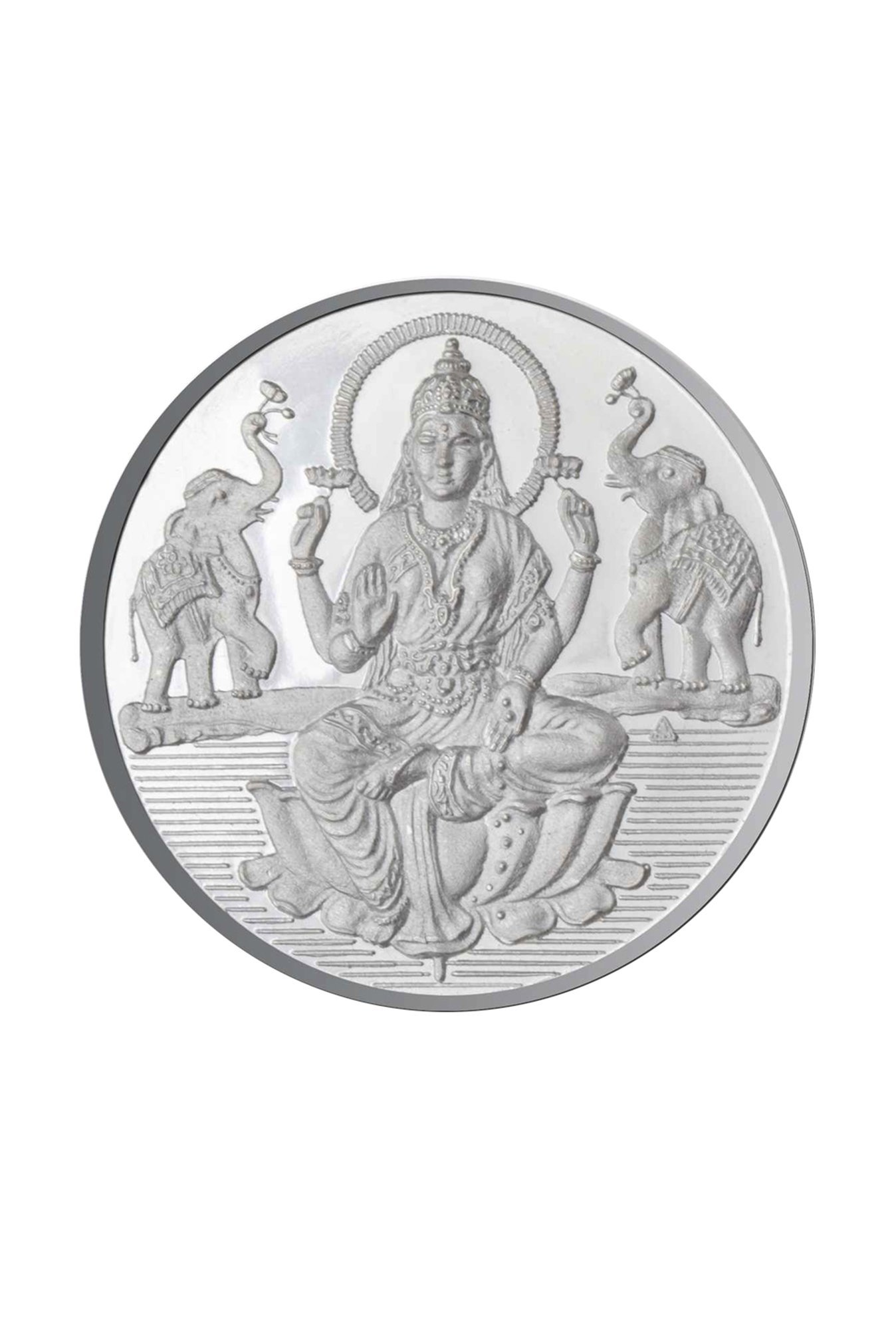 Buy Sri Jagdamba Pearls Lakshmi 999 100g Silver Coin Online At