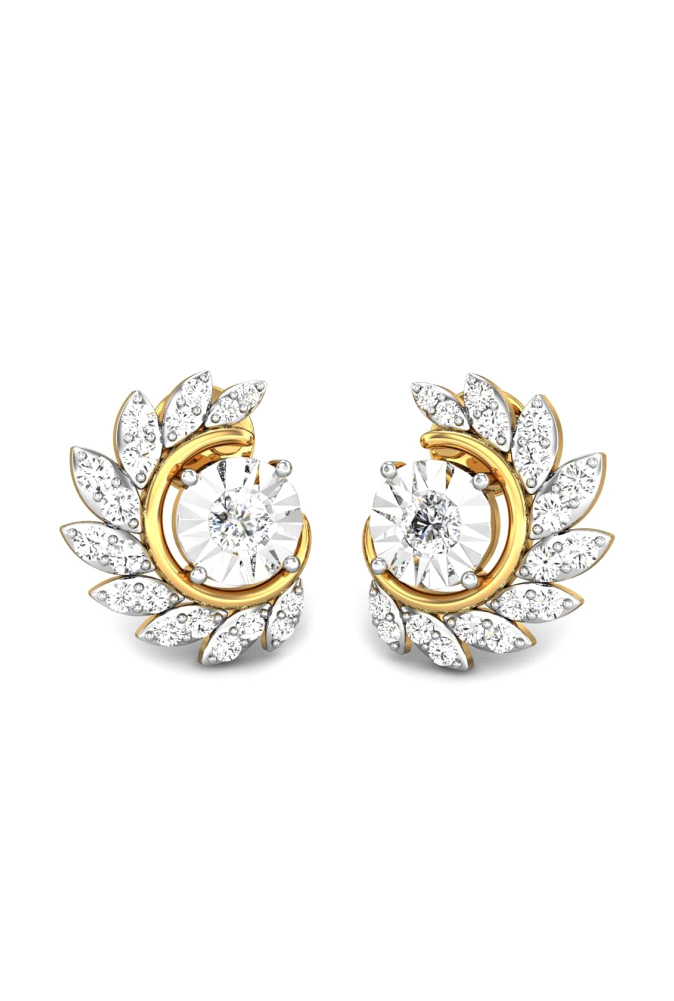 kalyan jewellers ear tops