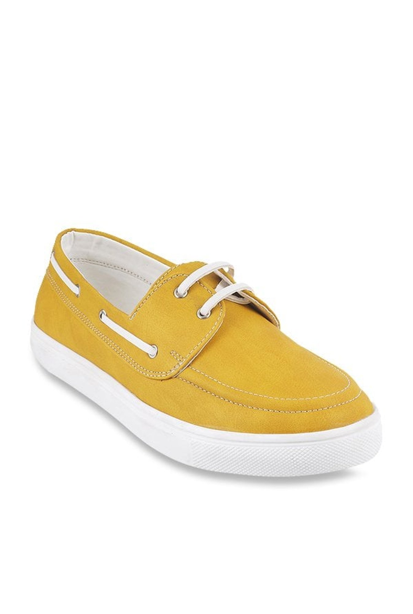 yellow deck shoes