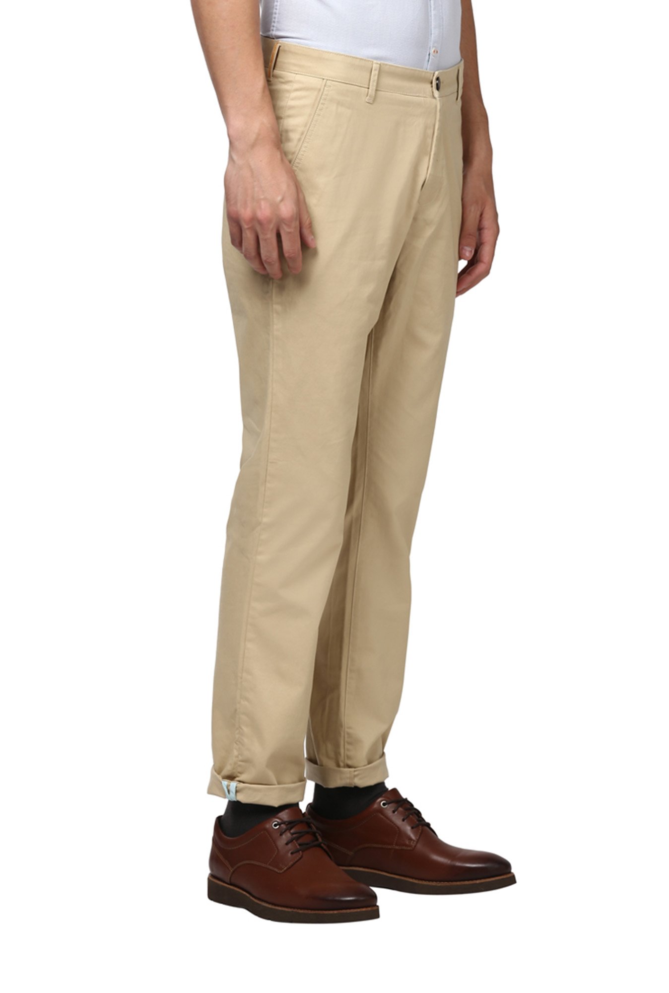 Buy Color Plus Mens Tailored Casual Pants CMTV11427N6Dark Green32 at  Amazonin