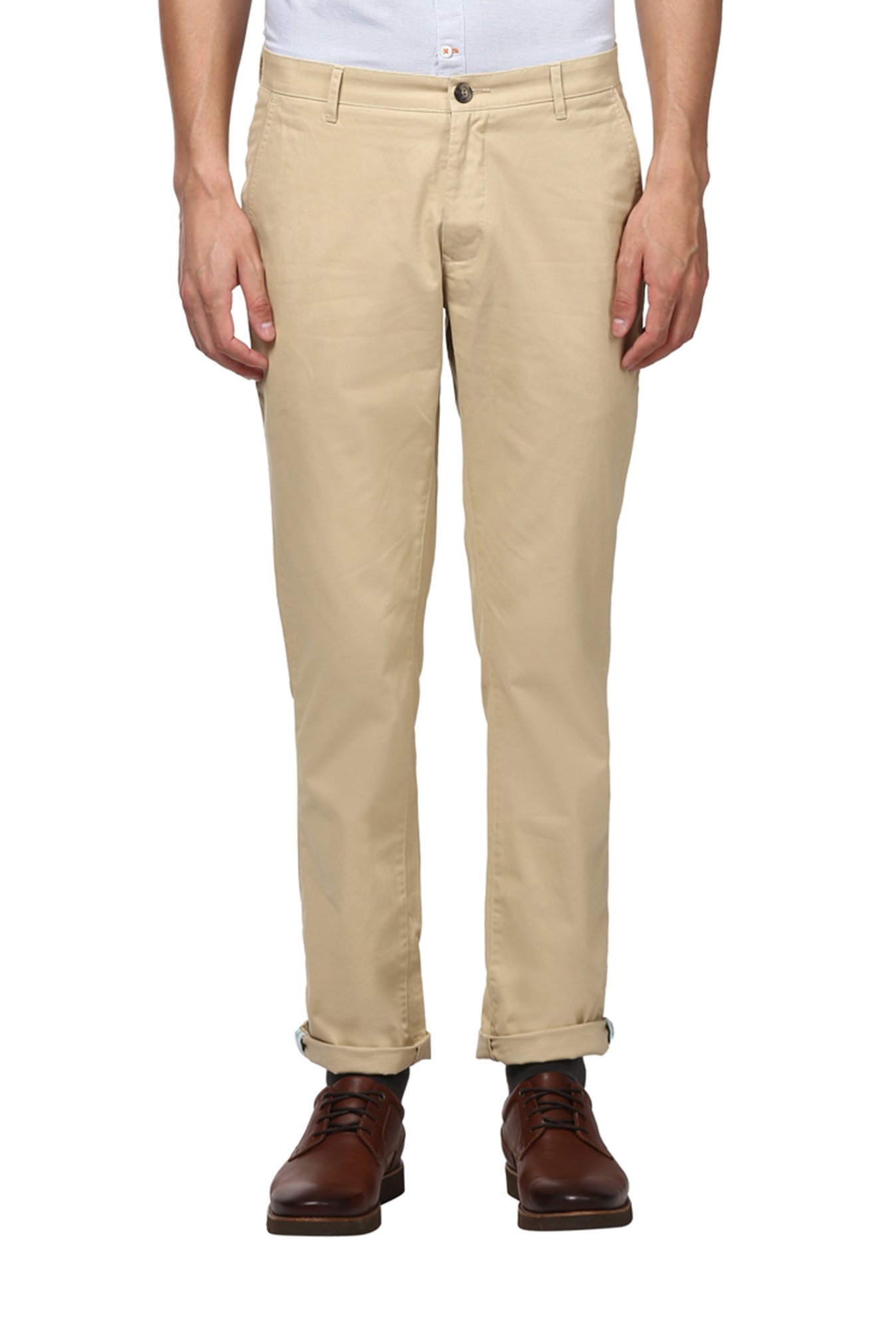 COLORPLUS Men Solid Super Slim Fit Casual Trousers | Lifestyle Stores |  Sector 4C | Greater Noida