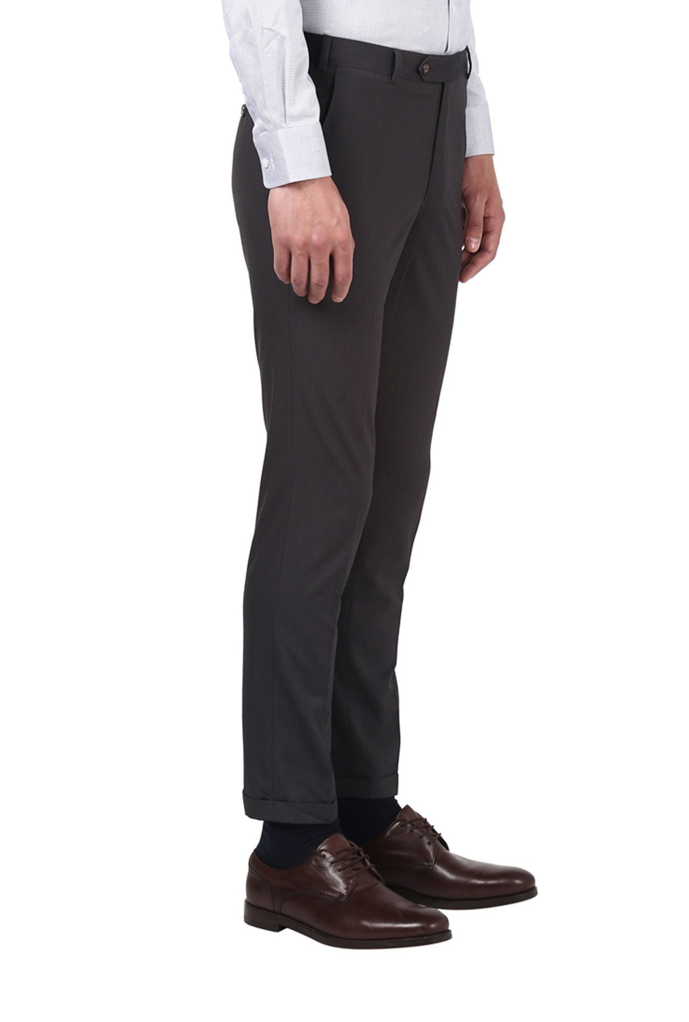 PARK AVENUE Slim Fit Men Grey Trousers  Buy PARK AVENUE Slim Fit Men Grey  Trousers Online at Best Prices in India  Flipkartcom  VIBRANT CONTEST