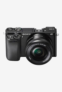 Sony ILCE-6000L/B IN5 16-50mm Lens Mirrorless Camera (Black)