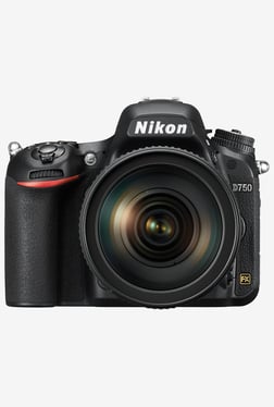 Nikon D750 with (24-120 mm VR Lens) DSLR Camer & Camera Bag (Black)