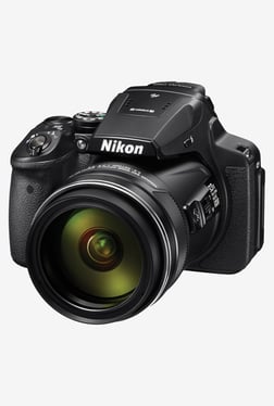 Nikon Coolpix P900 16 MP Point Shoot Camera with 16 GB SD Card, Carry Case and HDMI Cable Black Nikon Electronics TATA CLIQ