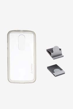 Stuffcool Back Case for Moto G2 (Clear)