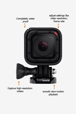 Buy Gopro Hero 4 Session Chdhs101eu Action Camera Black Online At Tatacliq Com