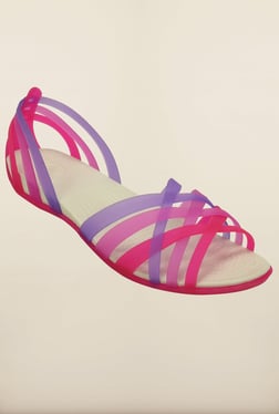 sandały crocs huarache flat multi