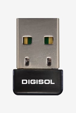 DigiSol DG WN3150Nu 150 Mbps Wireless USB Adapter Black DigiSol Electronics TATA CLIQ