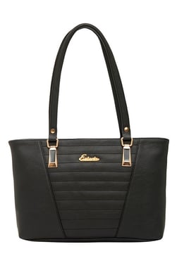 Esbeda Bags Handbags At Flat 25 Off Tata Cliq Esbeda Black Sched Shoulder Bag