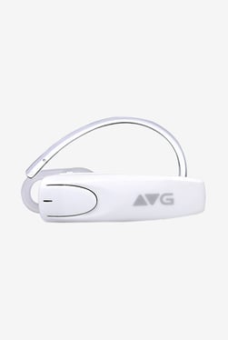 AVG BT5 In The Ear Bluetooth Headset (White)