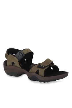 Woodland Men | Buy Woodland Men Online at Tata CLiQ Woodland Khaki Floater Sandals