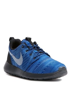 Nike Roshe One Print Blue & Black Training Shoes