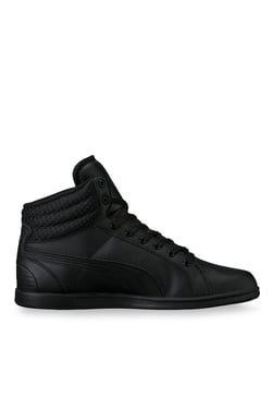 puma black ankle shoes