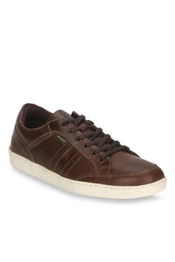 Red Tape Dark Brown Sneakers