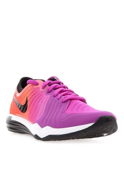 Nike Dual Fusion TR 4 Purple & Orange Training Shoes