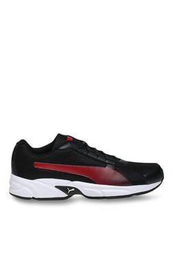 Puma Nimbus IDP Black & High Risk Red Running Shoes