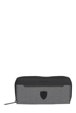 Puma Ferrari LS Black & White Printed Polyester Wallet