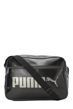 Puma Messenger Bags Upto 50 Off Online Tata Cliq Puma Campus Reporter Black Solid Laptop Messenger Bag