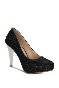 Kielz Black Stiletto Pumps