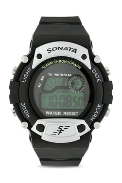 sonata digital watch alarm setting