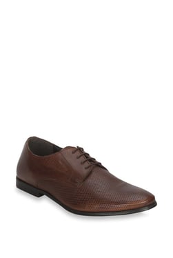 Buy Red Tape Dark Brown Derby Shoes for 