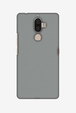 Amzer Neutral Grey Hard Shell Designer Case For Lenovo K8 Note